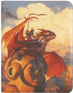 DRAGON SHIELD -  18 POCKET PORTFOLIO - ART ZIPSTER 360 - THE ADAMEER (20 PAGES)