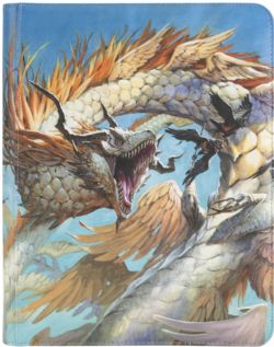 DRAGON SHIELD -  18 POCKET PORTFOLIO - ART ZIPSTER 360 - THE EJSINGANDR (20 PAGES)