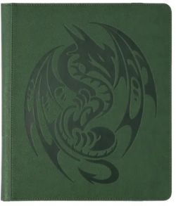 DRAGON SHIELD -  18 POCKET PORTFOLIO - CARD CODEX BINDER REGULAR - FOREST GREEN (20 PAGES)