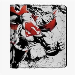 DRAGON SHIELD -  18 POCKET PORTFOLIO - CARD CODEX BINDER REGULAR - WHITE AND RED SUPERMAN (20 PAGES)