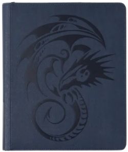 DRAGON SHIELD -  18 POCKET PORTFOLIO - CARD CODEX ZIPSTER BINDER REGULAR - MIDNIGHT BLUE (20 PAGES)