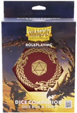 DRAGON SHIELD -  DICE COMPANION - BLOOD RED -  RPG DICE