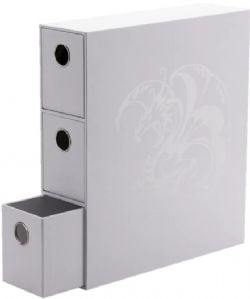 DRAGON SHIELD -  FORTRESS CARD DRAWERS - WHITE