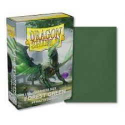 DRAGON SHIELD -  JAPANESE SIZE SLEEVES - FOREST GREEN - MATTE (60)