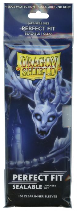 DRAGON SHIELD -  JAPANESE SIZE SLEEVES - PERFECT FIT SEALABLE (60)