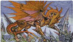 DRAGON SHIELD -  PLAYMAT WITH TUBE - THE MILLERAX (24