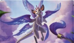 DRAGON SHIELD -  PLAYMAT WITH TUBE - THE WHISKERWING (24