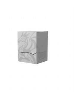 DRAGON SHIELD -  SOLID DECK BOX (100+) - ASHEN WHITE