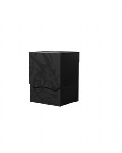 DRAGON SHIELD -  SOLID DECK BOX (100+) - SHADOW BLACK