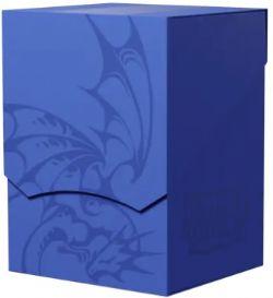 DRAGON SHIELD -  SOLID DECK BOX (100+) - WISDOM BLUE