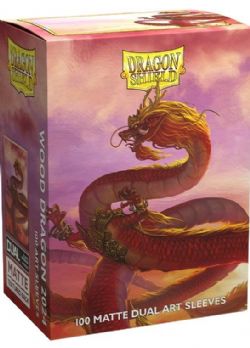 DRAGON SHIELD -  STANDARD SIZE SLEEVES - 2024 YEAR OF THE DRAGON - MATTE DUAL (100)