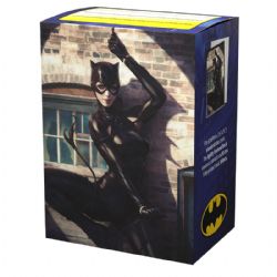 DRAGON SHIELD -  STANDARD SIZE SLEEVES - CATWOMAN (100) NO.4 -  BRUSHED ART SLEEVES