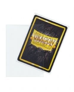 DRAGON SHIELD -  STANDARD SIZE SLEEVES - CLEAR (100)