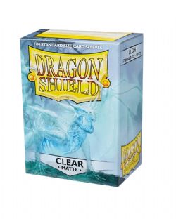 DRAGON SHIELD -  STANDARD SIZE SLEEVES - CLEAR MATTE (100)