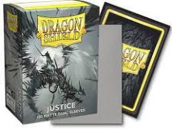 DRAGON SHIELD -  STANDARD SIZE SLEEVES - JUSTICE - MATTE DUAL (100)