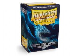 DRAGON SHIELD -  STANDARD SIZE SLEEVES - NIGHT BLUE (100)