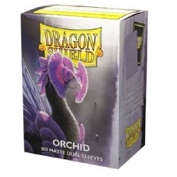 DRAGON SHIELD -  STANDARD SIZE SLEEVES - ORCHID - MATTE DUAL (100)
