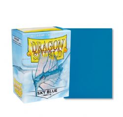 DRAGON SHIELD -  STANDARD SIZE SLEEVES - SKY BLUE - MATTE (100)