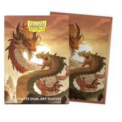 DRAGON SHIELD -  STANDARD SIZE SLEEVES - WOOD SNAKE 2025 - DUAL MATTE (100)