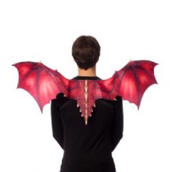 DRAGONS -  DRAGON WINGS - RED - SUBLIMATED