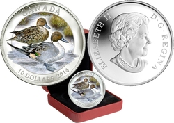DUCKS OF CANADA -  PINTAIL -  2014 CANADIAN COINS 03