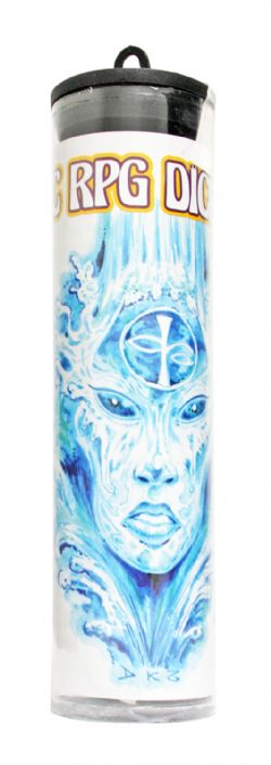 DUNGEON CRAWL CLASSICS -  14 DICE DCC RPG SET, ELEMENTAL WATER DCC RPG