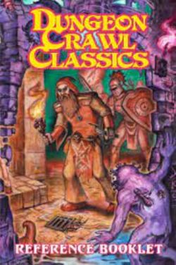 DUNGEON CRAWL CLASSICS -  DCC RPG: REFERENCE BOOKLET (ENGLISH)