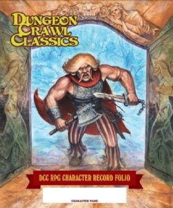 DUNGEON CRAWL CLASSICS -  DDC CHARACTER RECORD FOLIO (ENGLISH) -  SUPPLEMENT DCC RPG