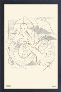 DUNGEONS AND DRAGONS -  AMPED UP FRAMED PICTURE (13