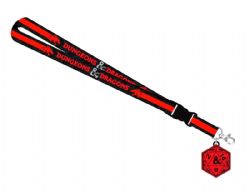 DUNGEONS AND DRAGONS -  DICE LANYARD