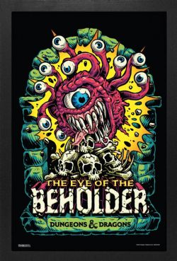 DUNGEONS AND DRAGONS -  EYE OF THE BEHOLDER - FRAMED PICTURE (13