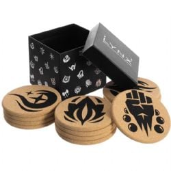 DUNGEONS & DRAGONS -  13 COASTERS DUNGEONS & DRAGONS SET -  LYNX