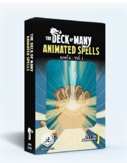 DUNGEONS & DRAGONS 5 -  ANIMATED SPELLS - LEVEL 6 - VOL. 1 (ENGLISH) -  THE DECK OF MANY