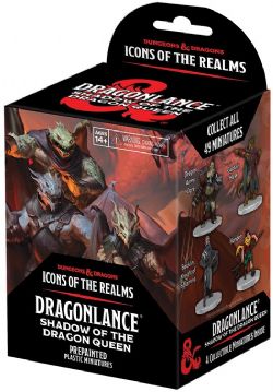 DUNGEONS & DRAGONS 5 -  DRAGONLANCE SHADOW OF THE DRAGON QUEEN - BOOSTER PACK -  ICONS OF THE REALMS