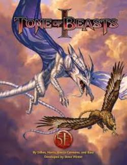 DUNGEONS & DRAGONS 5 -  FIFTH EDITION FANTASY - TOME OF BEASTS (ENGLISH) 1