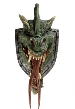 DUNGEONS & DRAGONS 5 -  GREEN DRAGON TROPHY PLAQUE