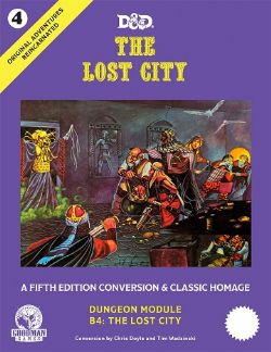 DUNGEONS & DRAGONS 5 -  THE LOST CITY (ENGLISH) -  ORIGINAL ADVENTURES REINCARNATED 4