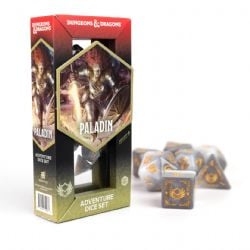 DUNGEONS & DRAGONS -  ADVENTURE DICE SET - PALADIN (GREY) (ENGLISH)