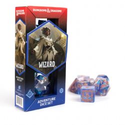 DUNGEONS & DRAGONS -  ADVENTURE DICE SET - WIZARD (BLUE) (ENGLISH)