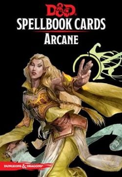 DUNGEONS & DRAGONS -  ARCANE SPELLBOOK CARDS (ENGLISH) -  5TH EDITION