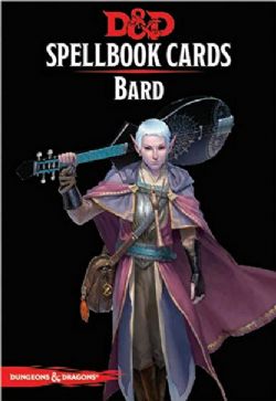 DUNGEONS & DRAGONS -  BARD SPELLBOOK CARDS (ENGLISH) -  5TH EDITION