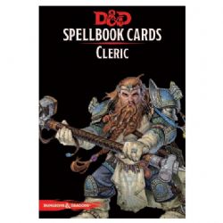 DUNGEONS & DRAGONS -  CLERIC SPELLBOOK CARDS (ENGLISH) -  5TH EDITION