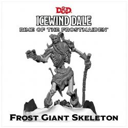 DUNGEONS & DRAGONS: COLLECTOR'S EDITION UNPAINTED MINIS -  ICEWIND DALE, RIME OF THE FROSTMAIDEN - FROST GIANT SKELETON (ENGLISH) -  RPG MINIATURE