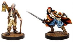 DUNGEONS & DRAGONS -  CURSE OF STRAHD - RUDOLPH AND EZMERELDA -  COLLECTOR'S SERIES