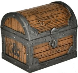 DUNGEONS & DRAGONS -  DELUXE TREASURE CHEST ACCESSORY -  ONSLAUGHT