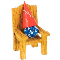 DUNGEONS & DRAGONS -  DICE, JAIL CHAIR & DUNCE HAT -  LYNX