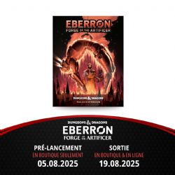DUNGEONS & DRAGONS -  EBERRON, FORGE OF THE ARTIFICIER : RULES EXPANSION -  ALTERNATE COVER - HC (ENGLISH) -  D&D 2024