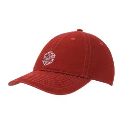 DUNGEONS & DRAGONS -  EMBROIDERED D20 RED CAP