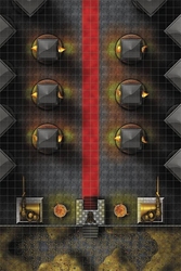 DUNGEONS & DRAGONS -  GAME MAP - THRONE ROOM -  BATTLE MAP