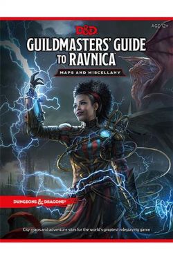 DUNGEONS & DRAGONS -  GUILDMASTER'S GUIDE TO RAVNICA - MAPS AND MISCELLANY (ENGLISH) -  5TH EDITION